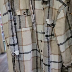 Plaid Womens Shacket